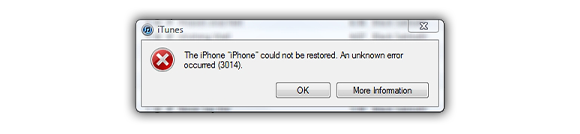 iTunes could not connect to this iPhone because an unknown error occurred (0xE8000065)